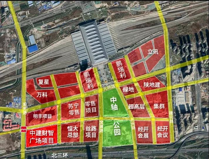 聚焦城北！未央湖板块一居住用地公
