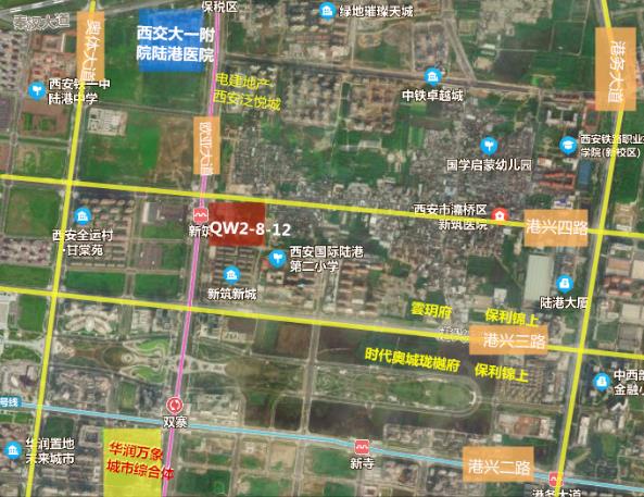 港务区推地：地铁旁、115亩住宅，楼