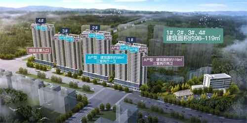 东二环1.2万/㎡新盘、城南1.5万/㎡老盘